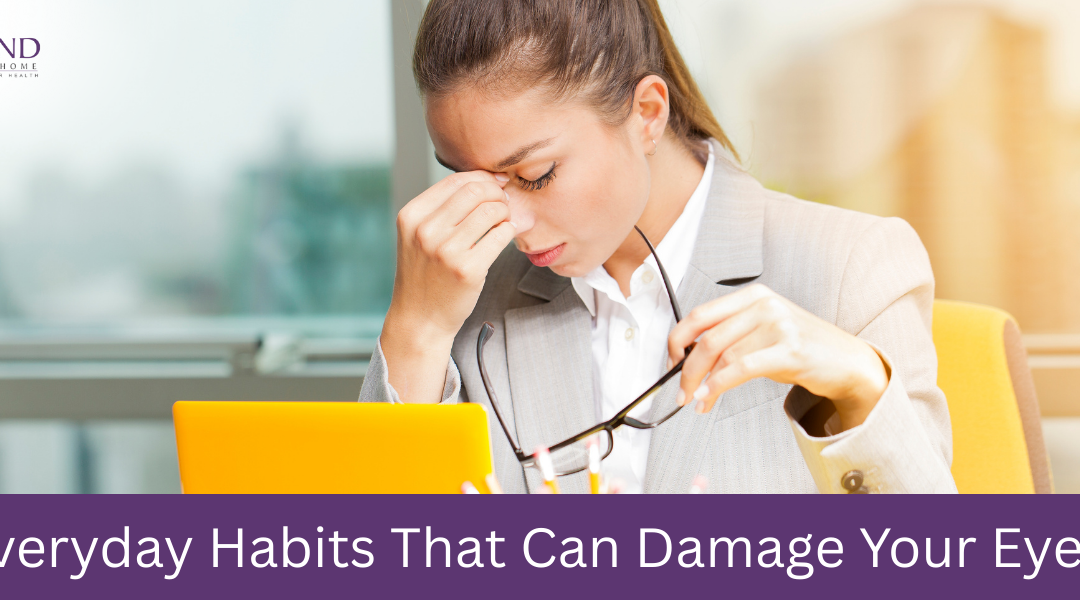 Discover daily habits that harm your eyes and simple ways to protect them.