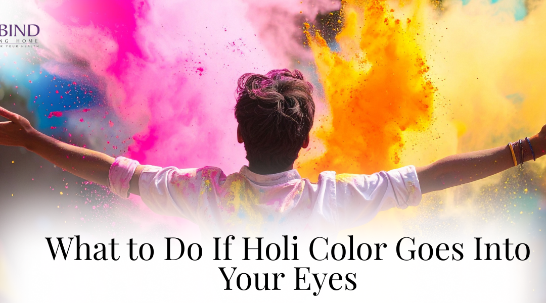 2️⃣ Accidentally got Holi color in your eyes? Learn how to rinse safely, reduce irritation, and protect your vision from infection or damage.