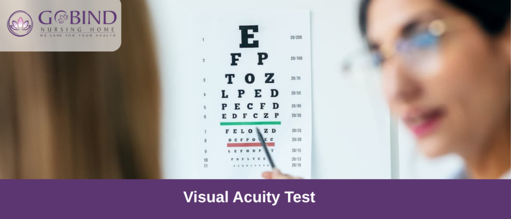 One of the most familiar parts of an eye examination is the visual acuity test.
