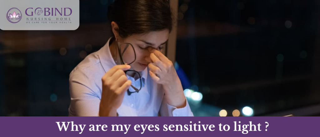 Have you ever stepped outside into bright sunlight and immediately felt the need to close or cover your eyes?