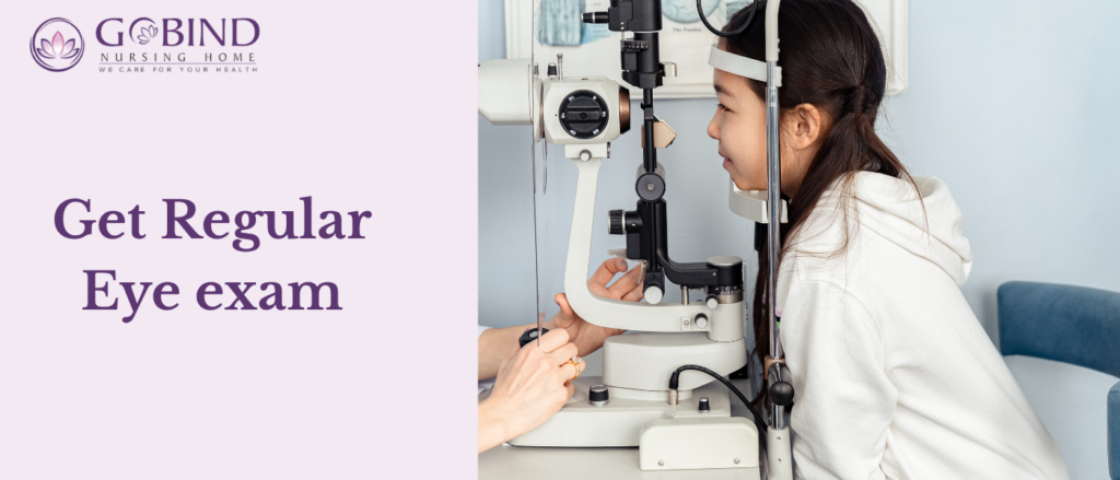 One of the most important steps in maintaining good vision is having your eyes examined regularly.