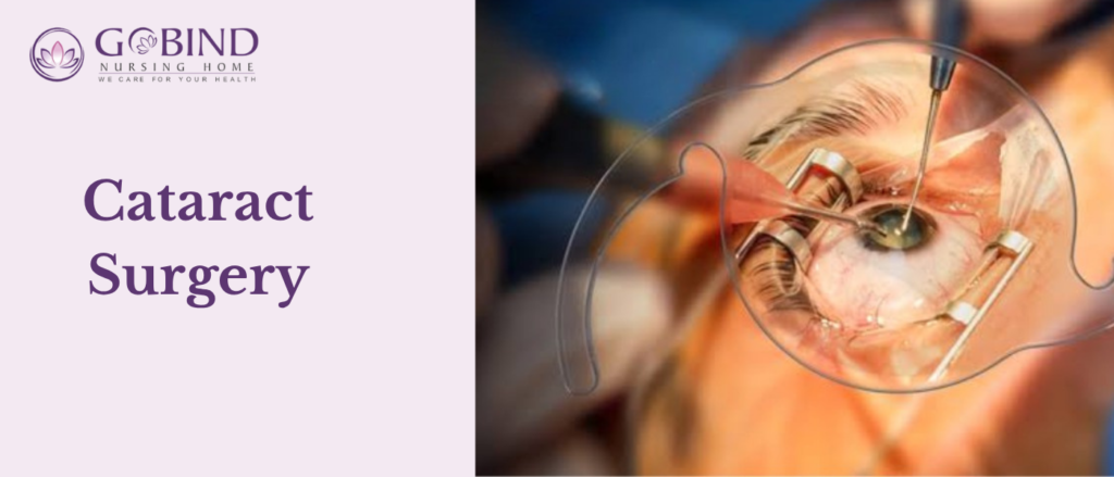 Cataracts are one of the most common causes of vision problems, especially as people get older.